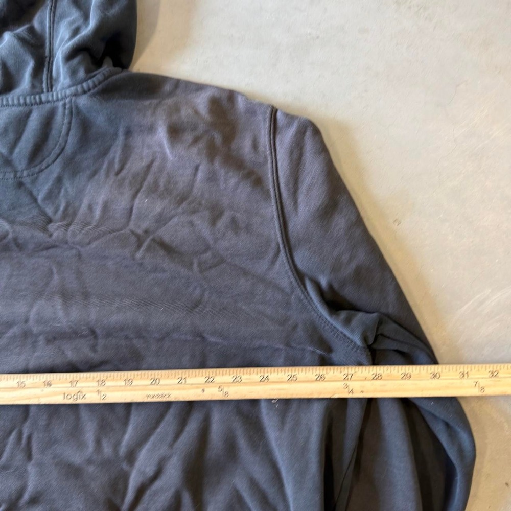 Vintage faded black thrashed Carhartt heavyweight hoodie - Picture 4 of 6